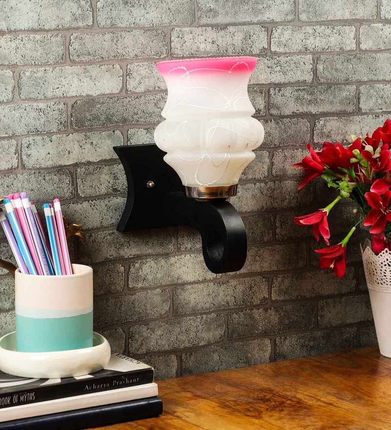 Buy Antique Brass Metal Wall Light by Foziq Online Candle Wall Lights