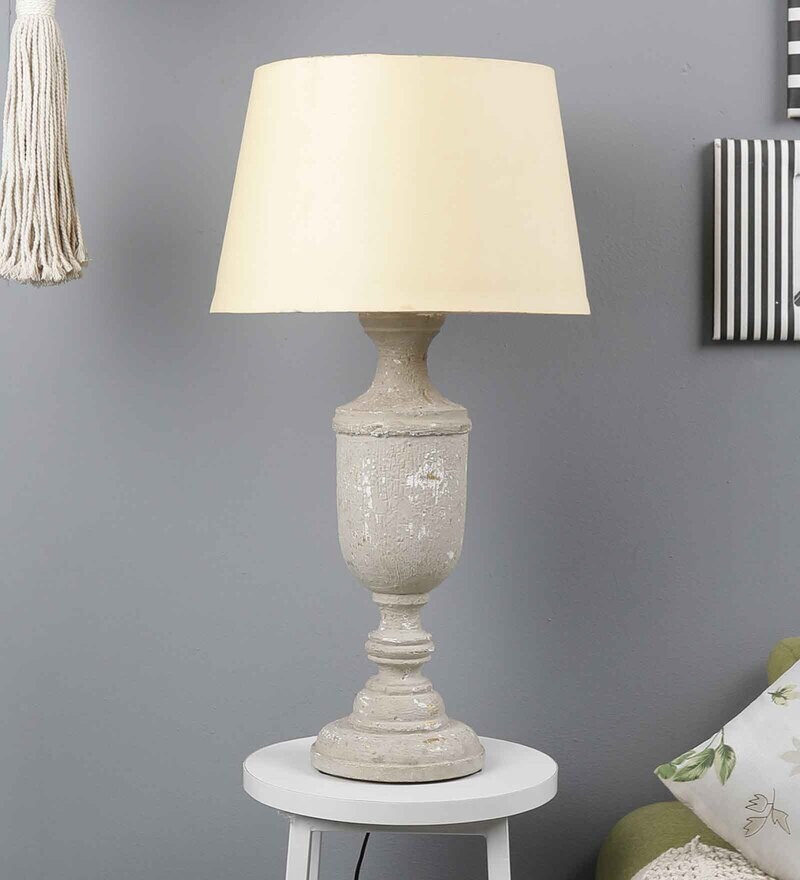 grey wooden table lamps