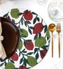 Maroon & Green Round Cotton (Dia