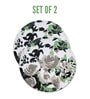 Green & Grey Round Cotton (Dia