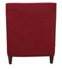 Ander  Lounge Chair In Garnet Red Colour 