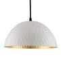Analia White Metal Hanging Light