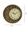 Grey MDF Analog Roman Traditional Wall Clock