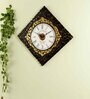 Analog Wooden Roman Dial Analog Wall Clock