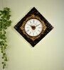 Analog Wooden Roman Dial Analog Wall Clock