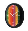 Multicolour Plastic Analogue Modern Wall Clock