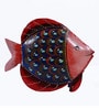 Multicolour Iron Fish Showpiece