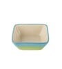 Ananda 170ml Blue & Green Ceramic (Set of 4) Dinner Bowl