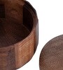 Anant Roti Box | Wooden Casserole Chapati Box