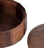 Anant Roti Box | Wooden Casserole Chapati Box