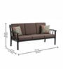 Ananta Sofa Set (3+1+1) In Brown Colour