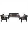 Ananta Sofa Set (3+1+1) In Brown Colour
