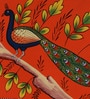 Anantya Solid Wood Hand-Painted Cabinet