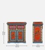 Anantya Solid Wood Hand-Painted Cabinet