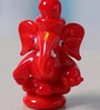 Multicolour Crystal Cute Ganesha God Idol