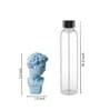 Ancient Greek Blue Resin Human Sculpture