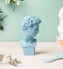 Ancient Greek Blue Resin Human Sculpture