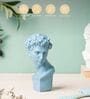 Ancient Greek Blue Resin Human Sculpture