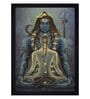 Classic Multicolour Textured Paper Framed Spiritual Art Print