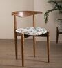 Andaman Dining Chair In Printed Beige Colour