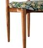 Andaman Dining Chair In Printed Green Colour