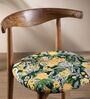 Andaman Dining Chair In Printed Green Colour