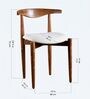 Andaman Dining Chair In Printed Green Colour