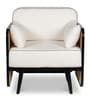 Andaman Havelock Fabric Arm Chair In Dual Finish