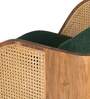 Andaman Ross Fabric 1 Seater Sofa In Natural Finish