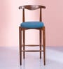 Andaman Teak Bar Stool Finished In Natural Colour