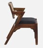 Andorra Sheesham Wood Arm Chair In Scratch Resistant Provincial Teak Finish