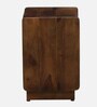 Andorra Sheesham Wood Bed Side Table In Scratch Resistant Provincial Teak Finish