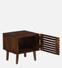 Andorra Sheesham Wood Bed Side Table In Scratch Resistant Provincial Teak Finish
