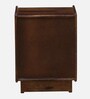 Andorra Sheesham Wood Bed Side Table In Scratch Resistant Provincial Teak Finish