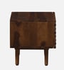 Andorra Sheesham Wood Bed Side Table In Scratch Resistant Provincial Teak Finish