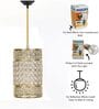 Andre Gold Crystal Hanging Light