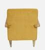 Atreo Fabric Arm Chair In Yellow Colour