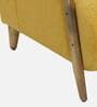 Atreo Fabric Arm Chair In Yellow Colour