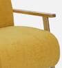 Atreo Fabric Arm Chair In Yellow Colour