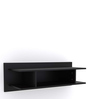 Andrew Wall Engineered Wood Wall Mounted TV Shelf in Wenge Finish