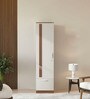 Andrie 1 Door Wardrobe In Walnut  Finish