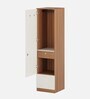 Andrie 1 Door Wardrobe In Walnut  Finish
