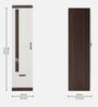 Andrie 1 Door Wardrobe In Wenge  Finish