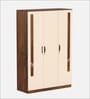 Andrie 3 Door Wardrobe In Dual Finish