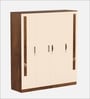 Andrie 4 Door Wardrobe In Dual Finish