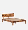 Andromeda Queen Size Bed in Natural Finish