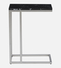 Anela Metal C Shaped Table in Black Colour