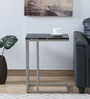 Anela Metal C Shaped Table in Black Colour