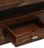 Anette Sheesham Wood TV Unit in Rustic Teak Finish
