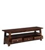 Anette Sheesham Wood TV Unit in Rustic Teak Finish